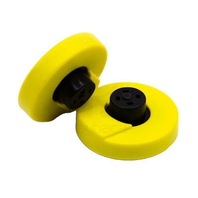 30mm Diameter livestock rfid Round shape TPU Swine UHF Animal Identification electric ear Tags